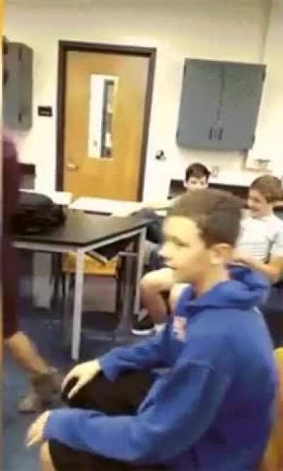 I bet he understood that lesson pretty well.