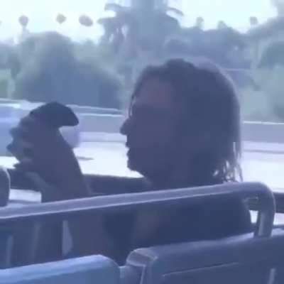 Meanwhile ice-cream left at home in a cage