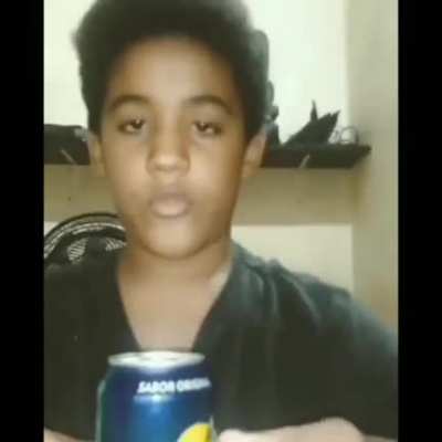To crush a full can of sprite