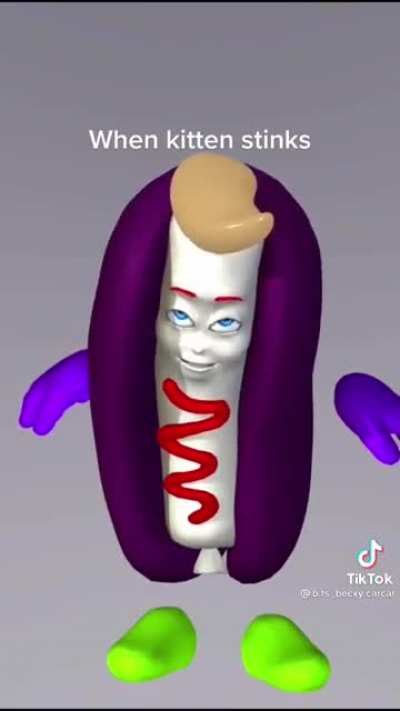 Which hot dog are you eating.