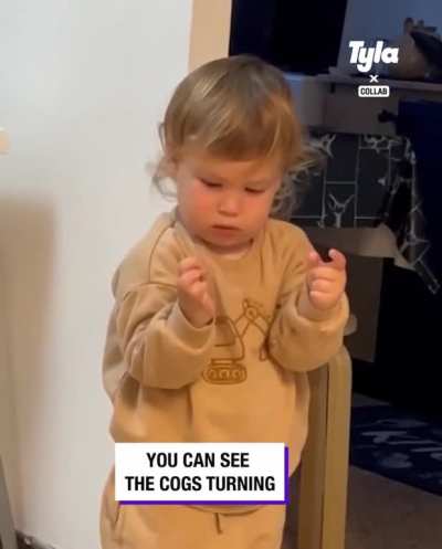 Learning to give thumbs up ??