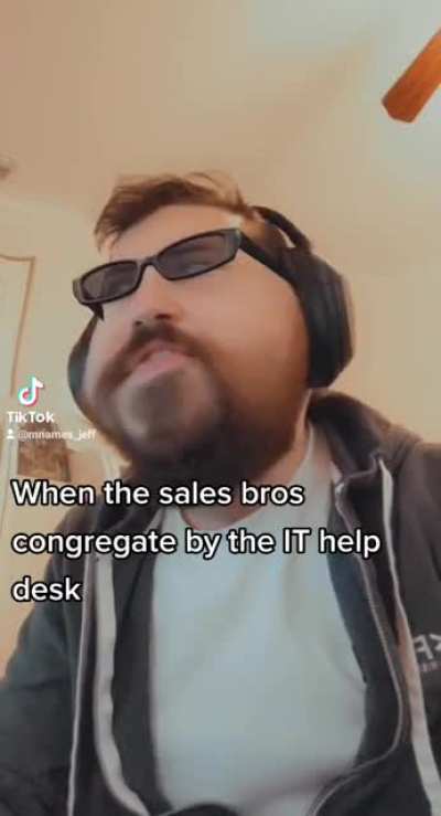 IT doesn't vibe with sales
