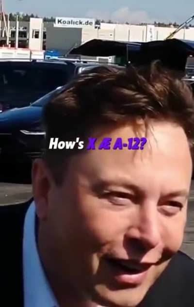 “That sounds like a password” ?? elon will buy the school and his kid will be the only one attending just to avoid having him bullied