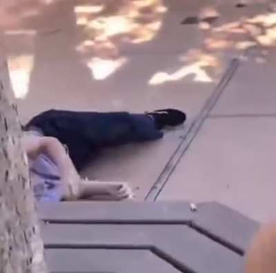 WCGW, Riding a Scooter Off a Roof?