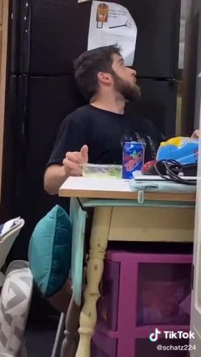 Is he in trouble?