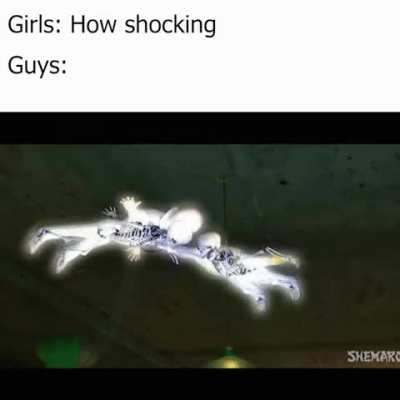 I'm shocked
