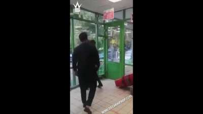 When You Try To Punk A Russian Security Guard