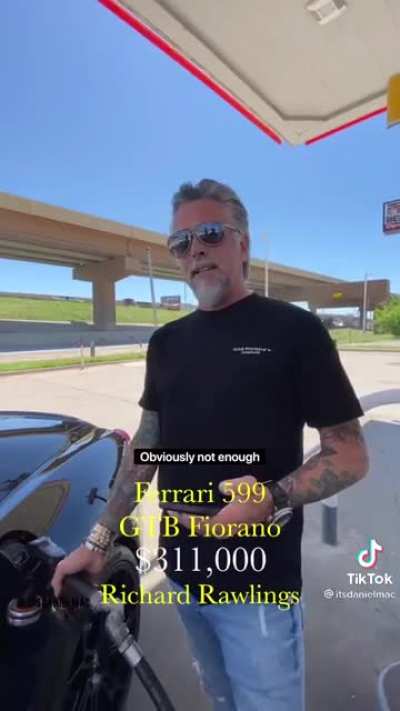 Nice car, what do you do for a living?