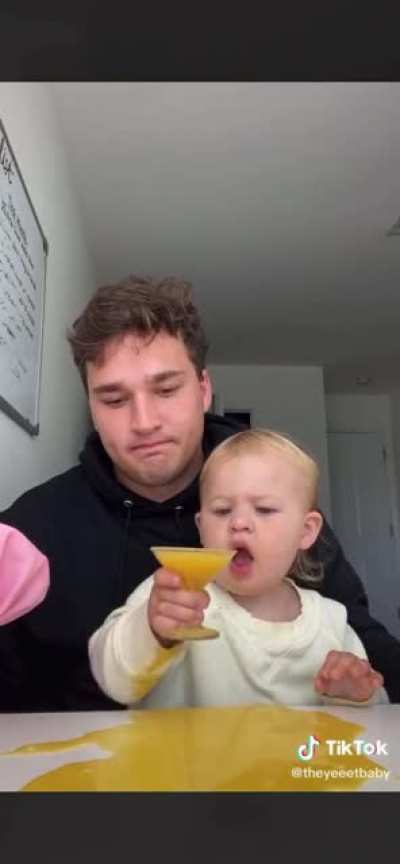 Man underprepared for baby’s primitive motor control
