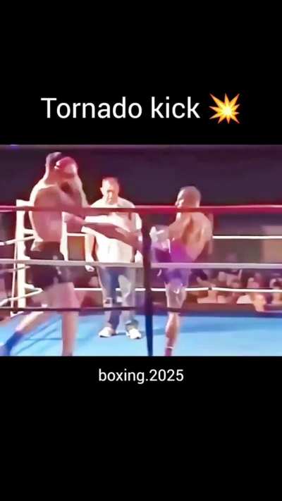 Ever seen a Tornado Kick? Shit s crazy