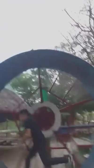 WCGW if I try to run on a human sized hamster wheel