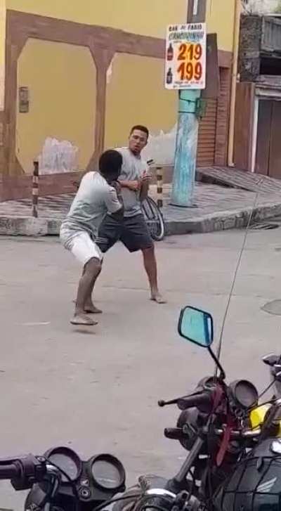 When slapboxing gets too serious