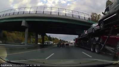 [OC] “Let me just cut off a semi from the left lane so I don’t miss my exit”
