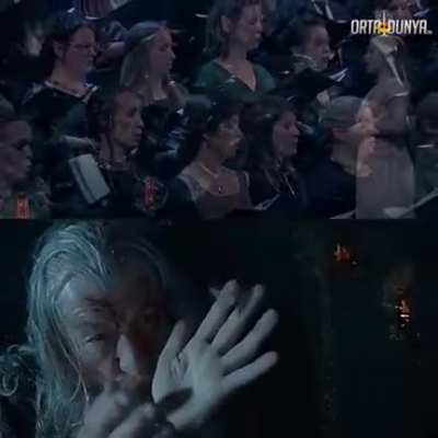 The Danish National Symphony ORChestra performing LOTR