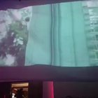 Watching Twilight on a poorly hung projector screen