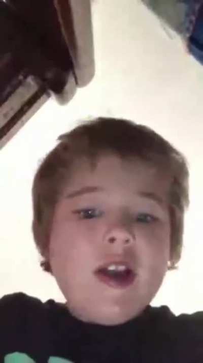 I hope I am posting in the right sub reddit, this is the video I made as a child due to the fact my cousin spammed my iPod he revealed the video to me a few days ago I have no recollection of the event but here is an incredibly dumb video