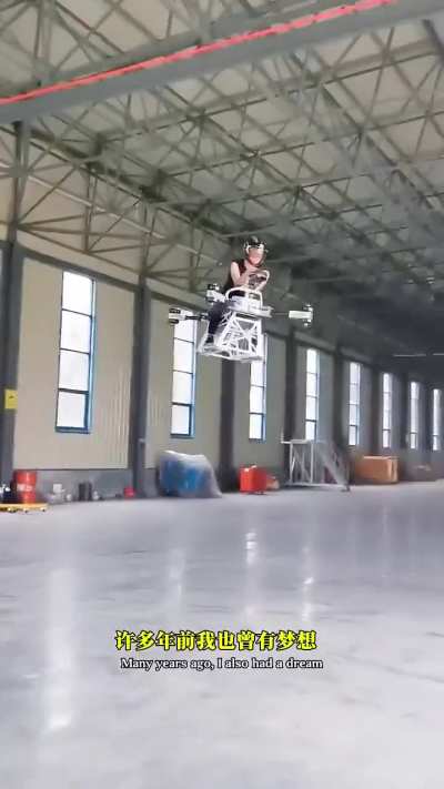 Drones to fly on! New from china.  I want one so badly.