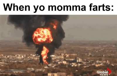 Fricking destroys an entire block...