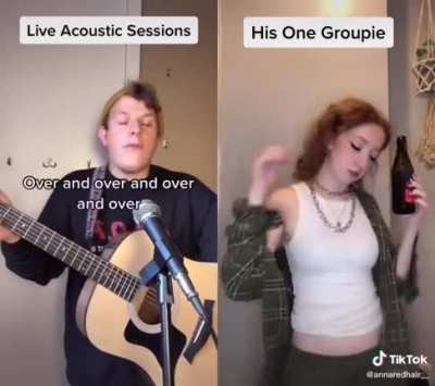 The one groupie of ever indie band