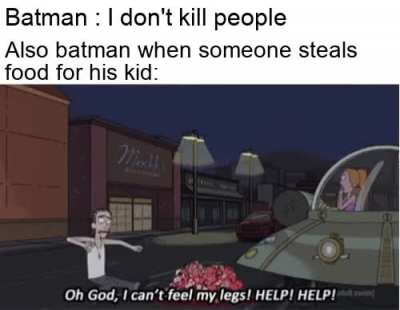 What are you doing to me Batman