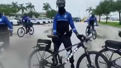 "Elite" Miami bicycle taskforce: expectation vs reality