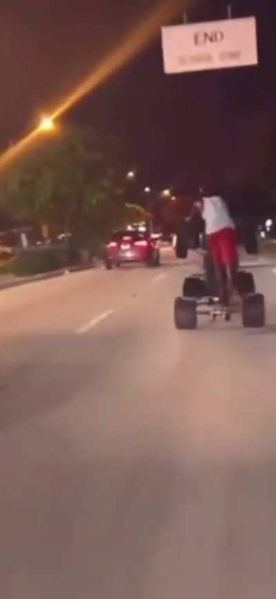 Stunt drivin