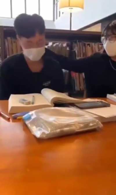 To try his luck