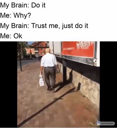 I don't know why, but it makes me happy
