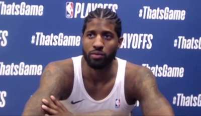 [Highlight] Paul George: "We've yet to show anything. We're down 2-1, we haven't shown anything. We're not the favorites, we're not the defending champs. We haven't shown anything. We gotta continue to keep doing it. We gotta win this series, but it's 1 g