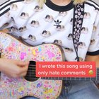There was an attempt to hate on a singer.