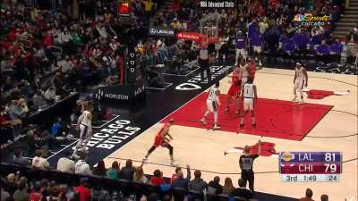 [Highlight] A compilation of great plays from the second half of the fantastic Lakers v Bulls game