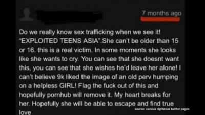 The side of PornHub r/pornhubcomments doesn't want you to see, but you really should see.
