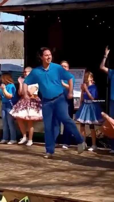 When the cult leader bust a move