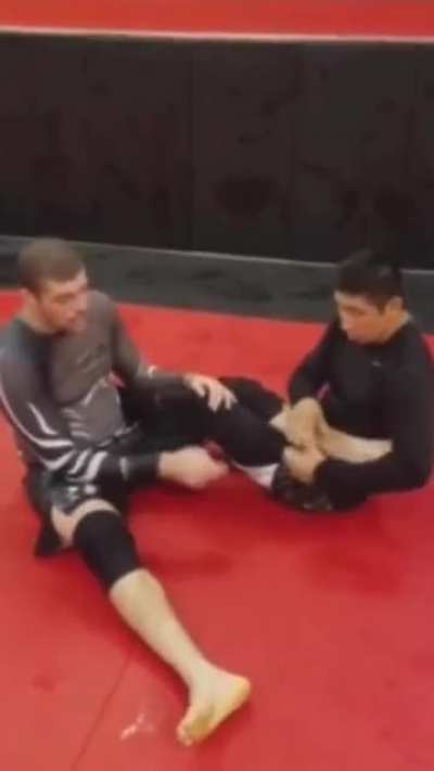 Pro tip: How to get out of a leg lock