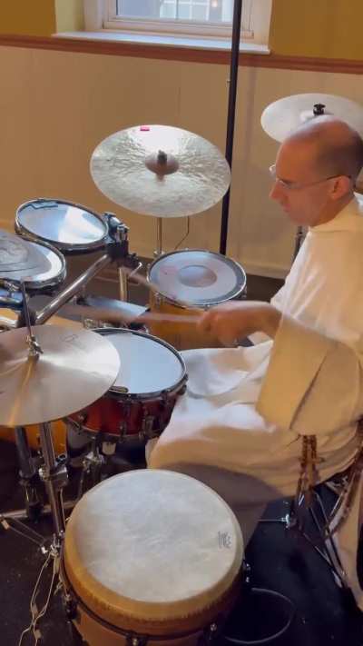 Holy snare! The reverend is killing it ?