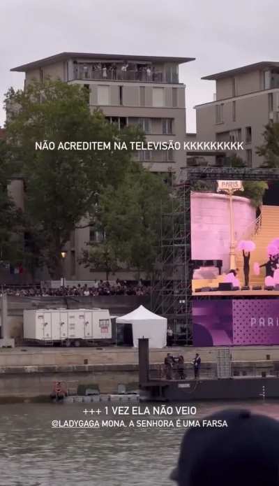 Lady Gaga’s “live” performance at the Olympics