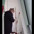 Jehovas witnesses will probably not come back for a while...