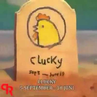 RIP Clucky, the chicken?