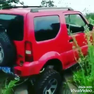 Car vs waterway ditch