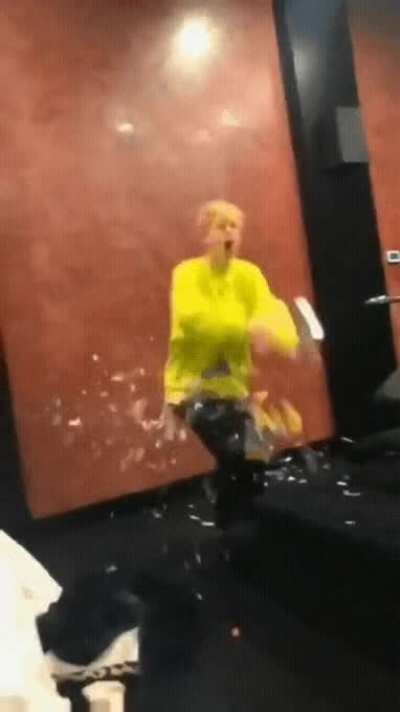 His life flashed before his eyes