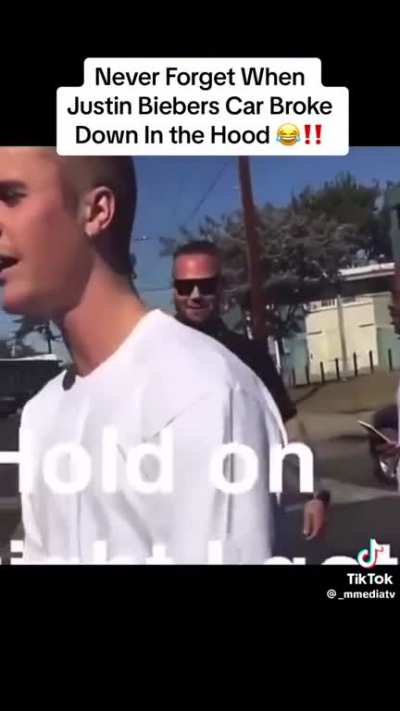 "singing for his life" lmao