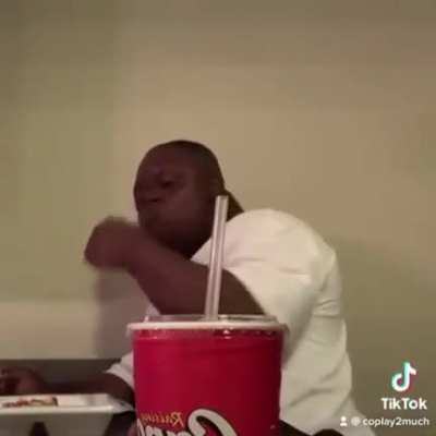 The way he kept eating ???