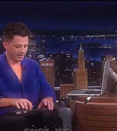 Wow. He’s really talented! ?