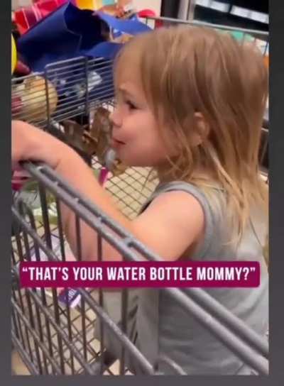 Kids notice all.