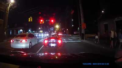Throwing a Firecracker into a Convertible
