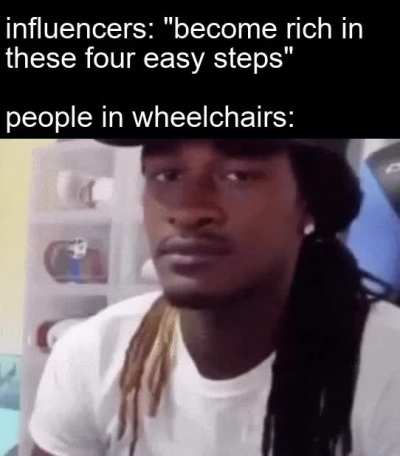 guess i'll never be rich