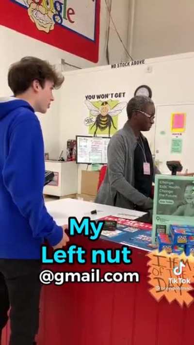 First guy seemed low key interested