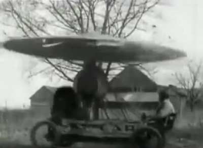 To fly (Early helicopter prototype)