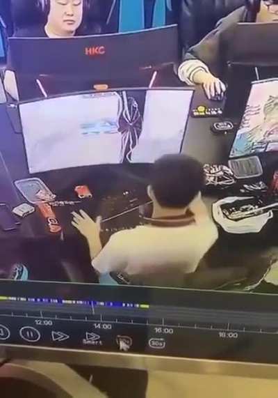 Turning off monitor means you didn't break it right??