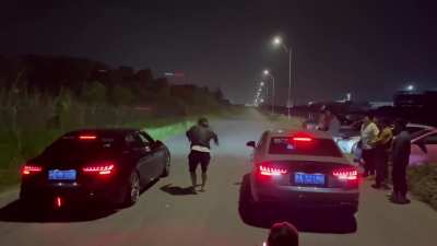 To drag race